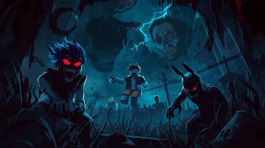 Scary Roblox Game