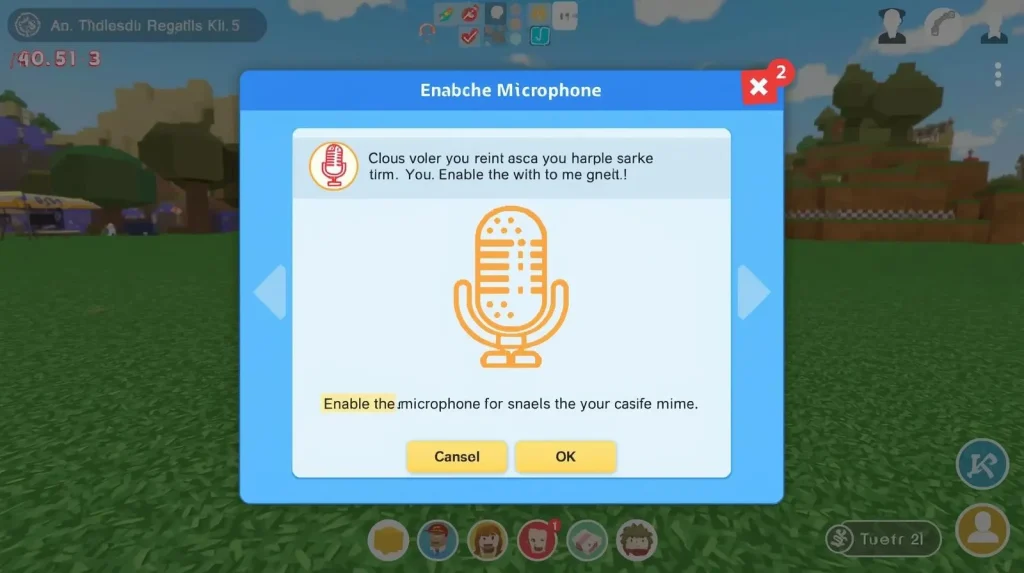 How to Enable Mic in Roblox