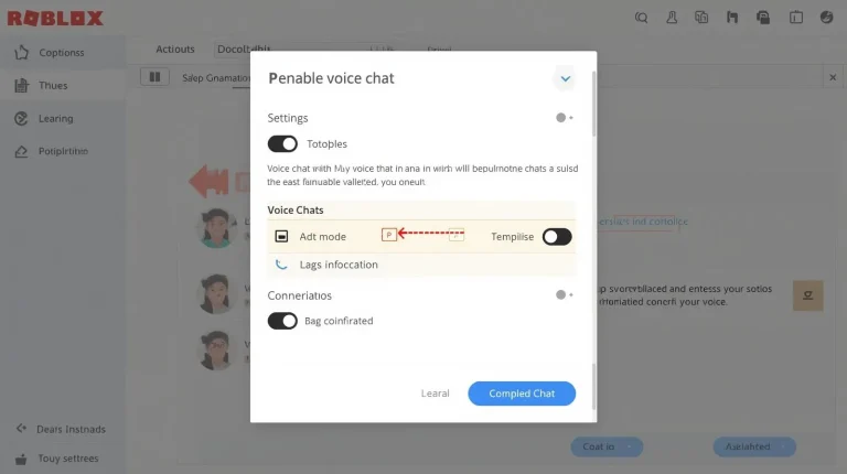 how to turn on vc in roblox