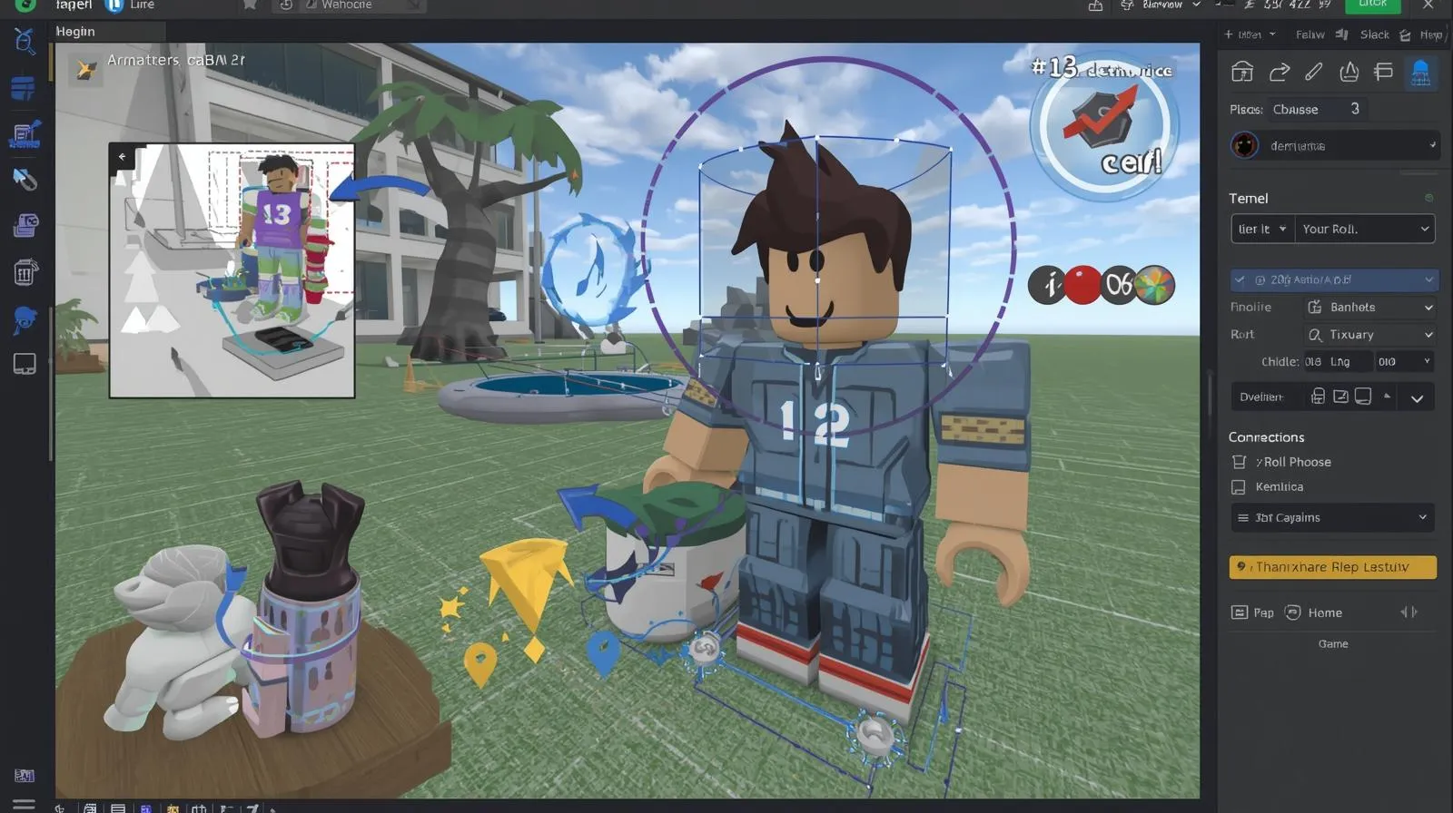 roblox how to make a roll animation