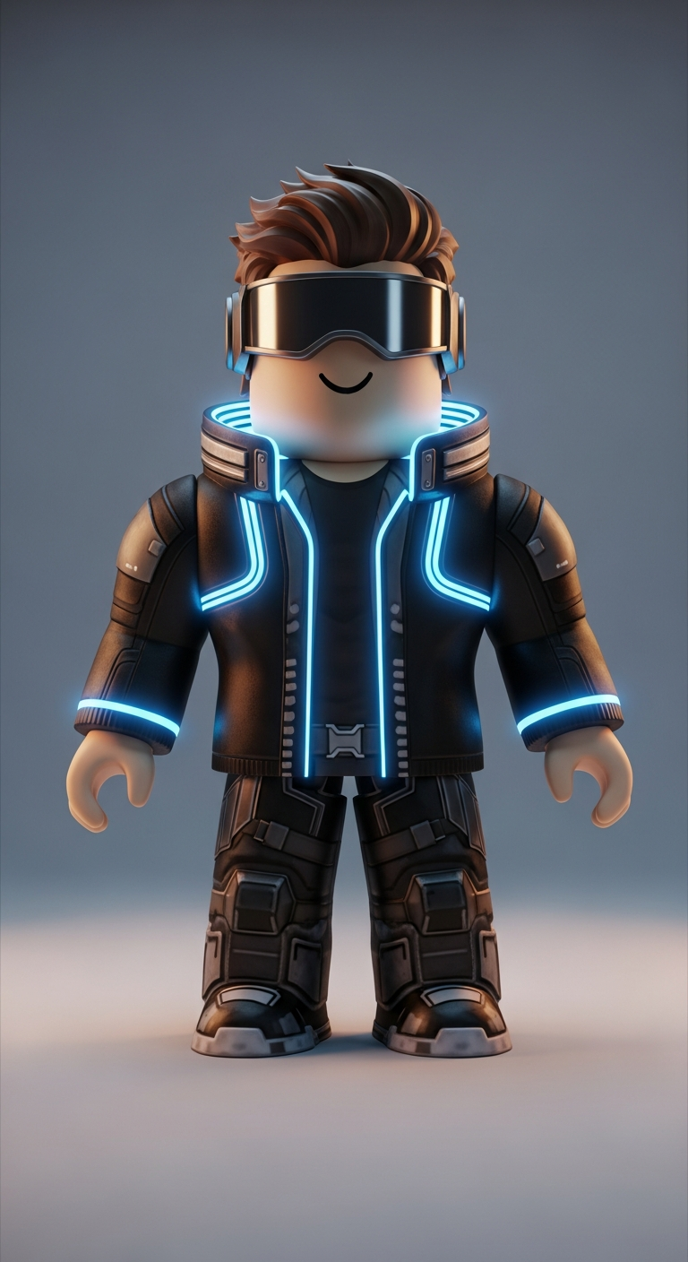 Cyberpunk Neon Explorer