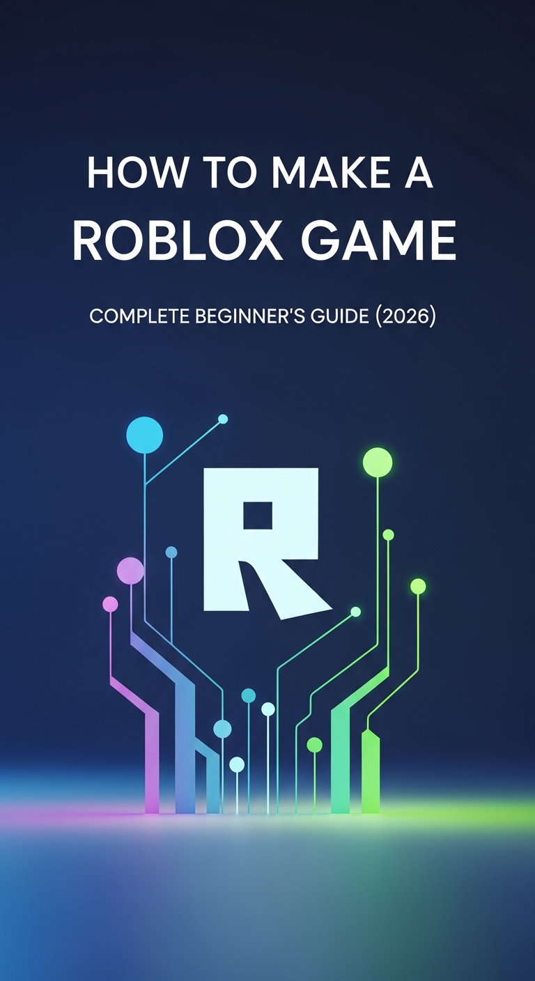 Featured Cover: How to Make a Roblox Game: Complete Beginner's Guide (2026