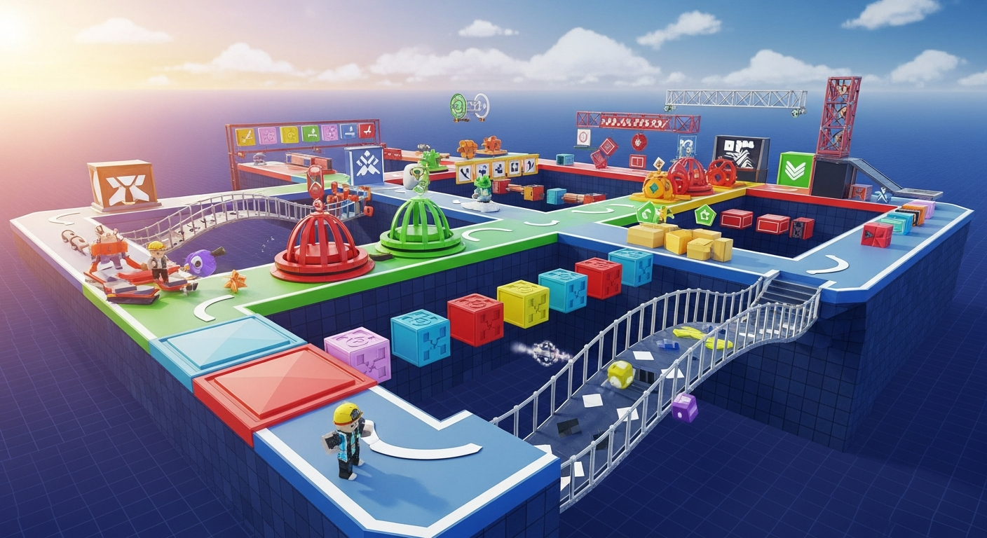 Roblox obby obstacle course